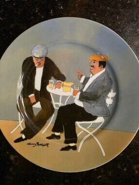 Guy Buffet GBC Collection " Aperitif" 7.5" Porcelain Salad Plate